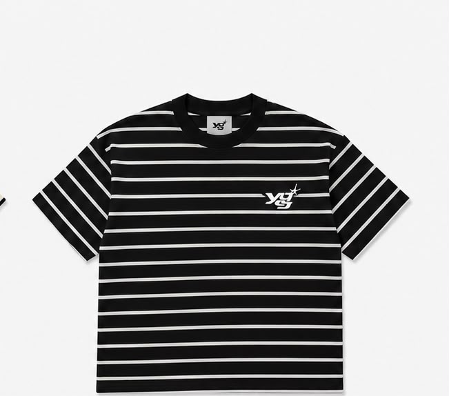 Signature Striped Tee (Black)